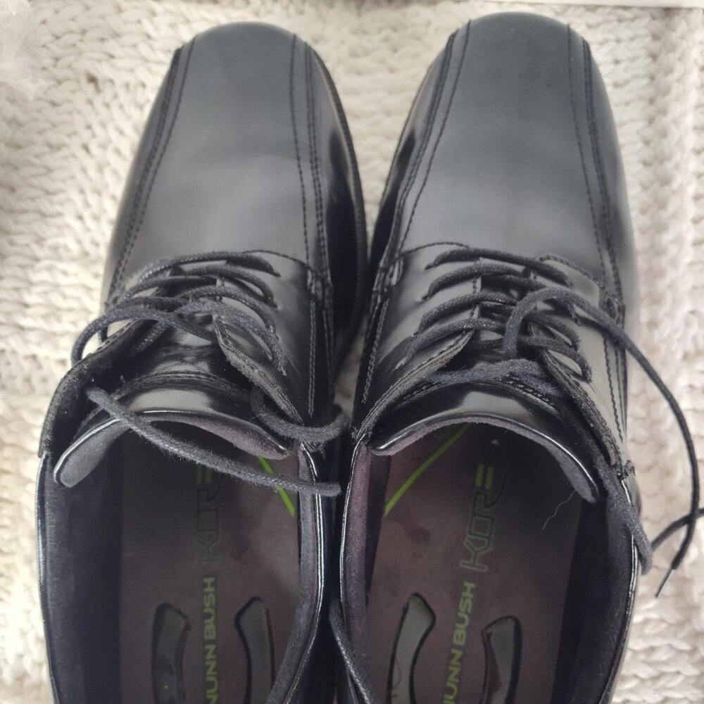 Nunn Bush Bourbon Street Moc Toe Lace Up Dress Shoes Comfort Gel KORE Size 12W
